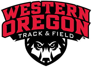 Western Oregon University Track & Field logo