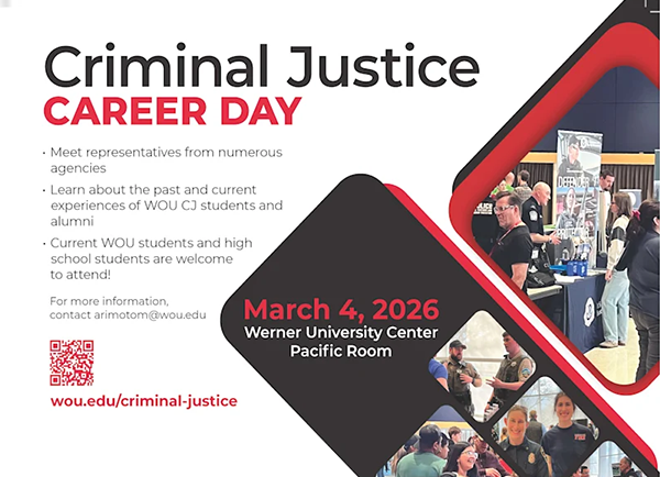 Criminal Justice Career Day 2026 graphic