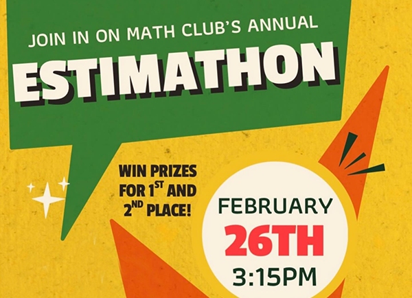 2026 Estimathon graphic