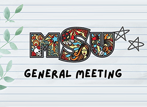 MSU General Meeting logo