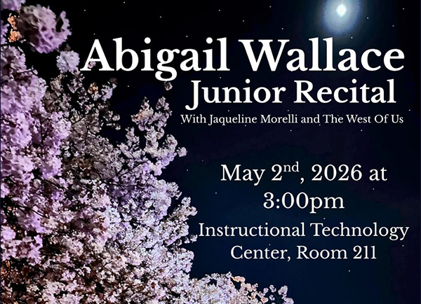 Abigail Wallace Recital graphic