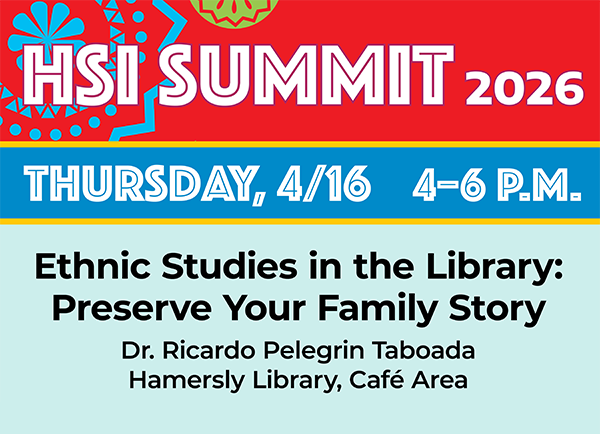 Ethnic Studies in the Library graphic