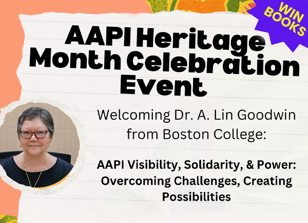 AAPI Heritage Month Celebration Event graphic